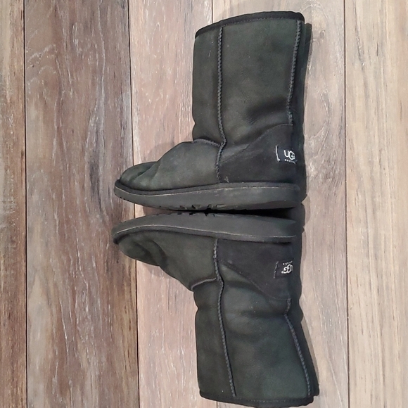 Ugg Australia S/N5251 ankle boots fur Suede shoes sz 6 winter - Picture 7 of 15